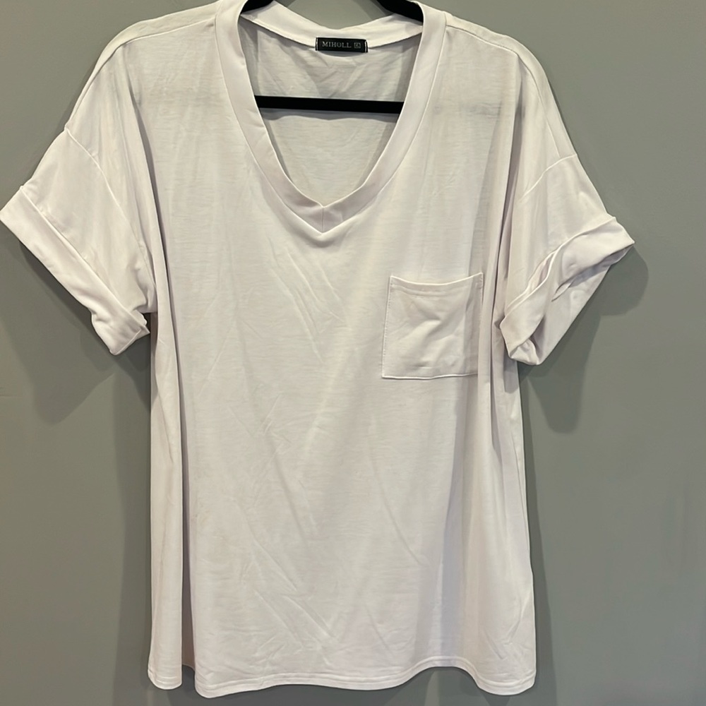 Miholl White Tshirt size XL